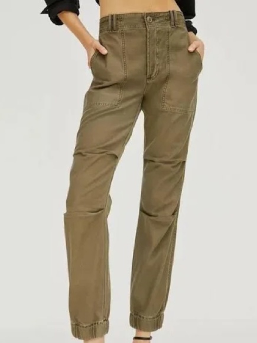 Citizens of Humanity Agni Utility Pants Tea Leaf Button Fly